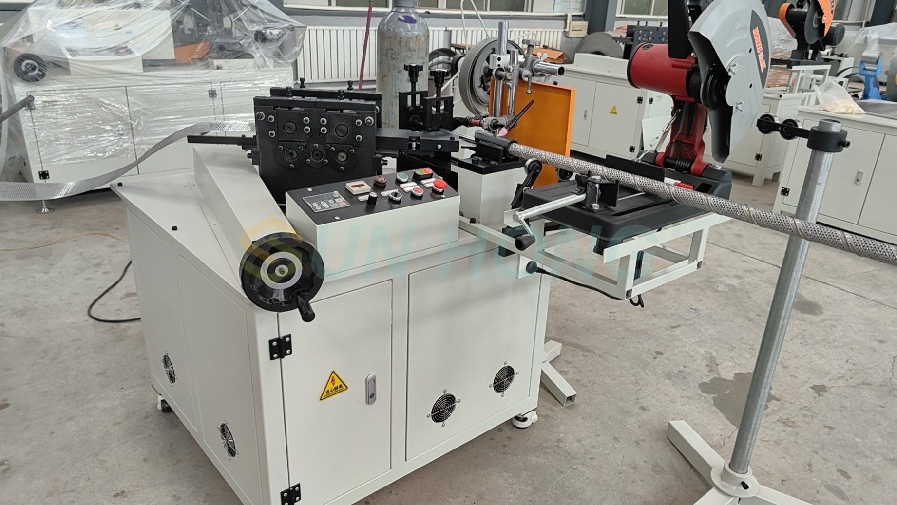 double use spiral center tube making machine double use spiral center tube making machine